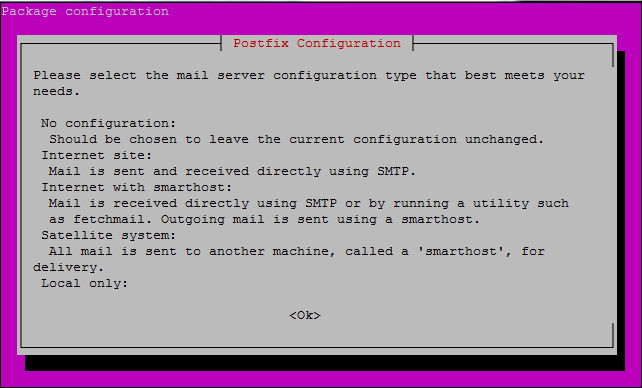 Postfix Configuration